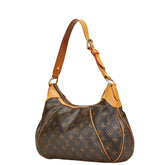 ルイ ヴィトン モノグラム テムズGM ワンショルダーバッグ ハンドバッグ M56383 ブラウン PVC レザー レディース LOUIS VUITTON 【中古】
